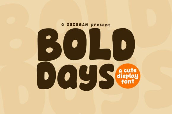 Bold Days: A Versatile Font for Everyday Design