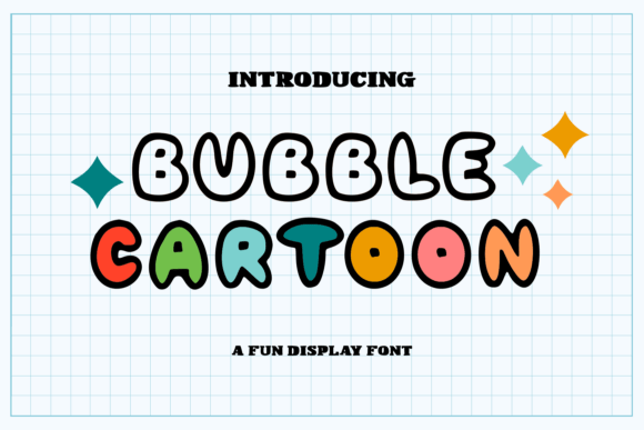 Bubble Cartoon: A Playful Font That Elevates Your Creative Projects