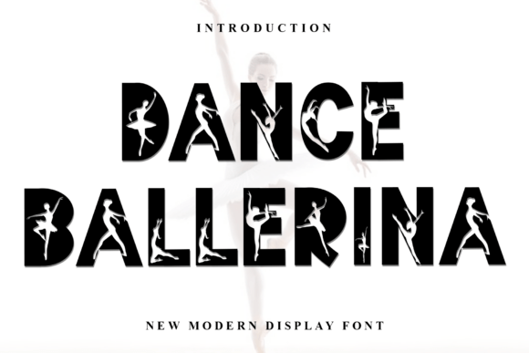 Dance Ballerina: A Graceful Font for Creative Expression