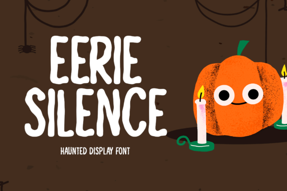 Eerie Silence: The Haunted Font That Adds Spooky Style to Any Design