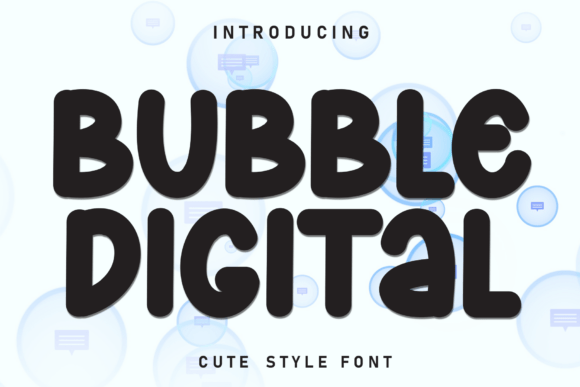 Embracing Personality in Design: The Artistry of Bubble Digital Typography