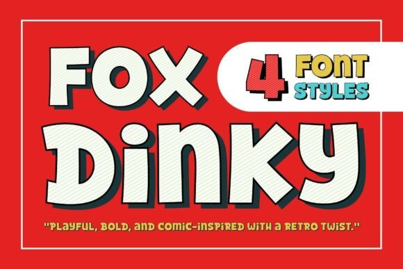 Fox Dinky: The Playful Font That Brings Joy to Design Projects