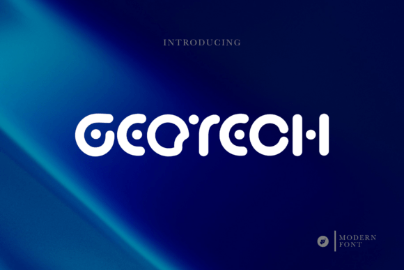 Geotech: A Modern Font for Forward-Thinking Design