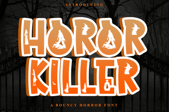 Horor Killer: A Bold Display Font for Creative Excellence