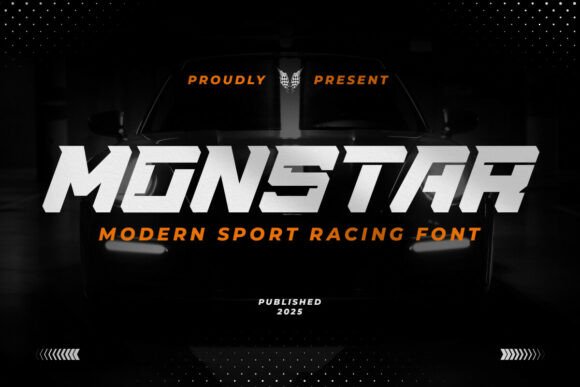 Monstar: The Bold Typeface for High-Energy Design