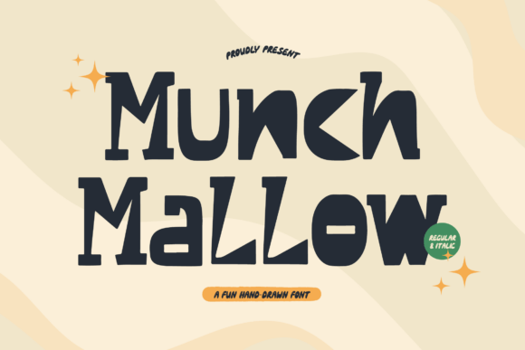 Munch Mallow: A Playful Font for Expressive Design Projects