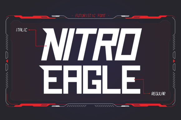 Nitro Eagle: The Bold Typeface for Tomorrow’s Digital Designs