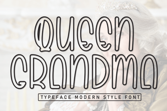 Queen Grandma: A Charming Hand-Scribed Display Font for Creative Expression
