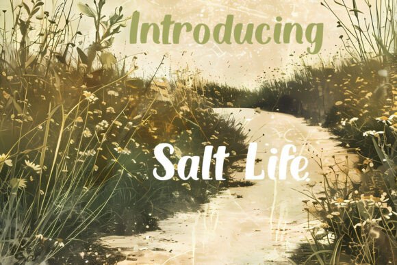 Salt Life: A Versatile Typeface for Creative and Commercial Design