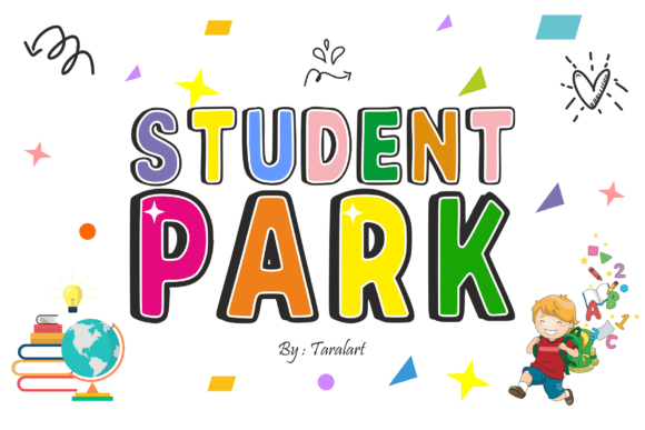 Student Park: A Charming School Boy Font for Creative Projects