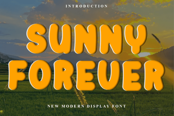 Sunny Forever: A Font That Brightens Every Design