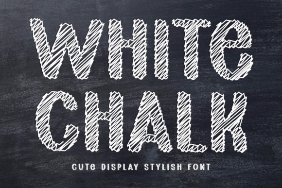 White Chalk: A Soft, Versatile Font for Creative Projects